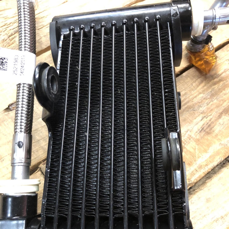 Indian FTR oil cooler (complete)